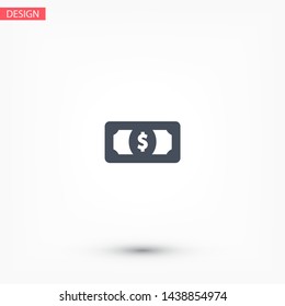 Vector icon dollar 10 EPS . Lorem Ipsum Illustration design