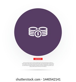 Vector icon dollar 10 EPS . Lorem Ipsum Illustration design