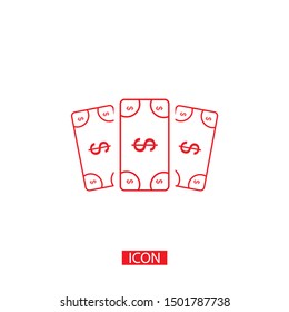 Vector icon dollar 10 EPS . Lorem Ipsum Illustration design