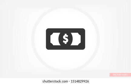 Vector icon dollar 10 EPS . Lorem Ipsum Illustration design