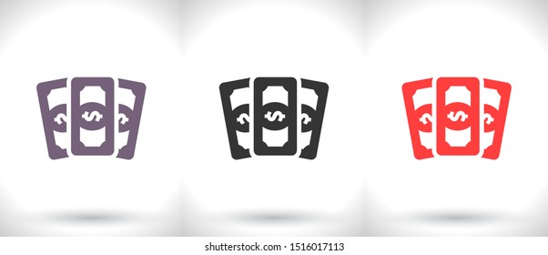 Vector icon dollar 10 EPS . Lorem Ipsum Illustration design
