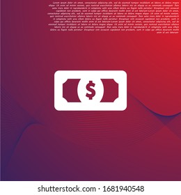 Vector icon dollar 10 EPS . Lorem Ipsum Illustration design