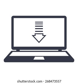 vector icon download information from the Internet