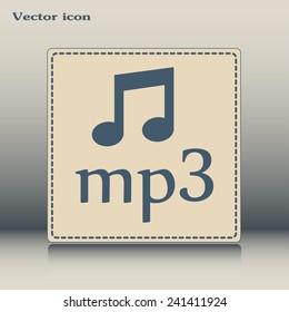  Vector icon download mp3 file 
