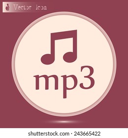  Vector icon download mp3 file 