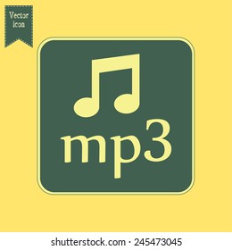  Vector icon download mp3 file 