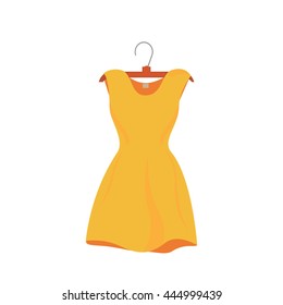 Vector icon dress illustration 