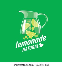Vector icon for drinks and lemonades citrus