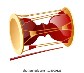 vector icon drum