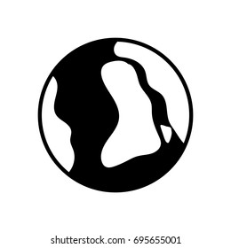 Vector icon earth