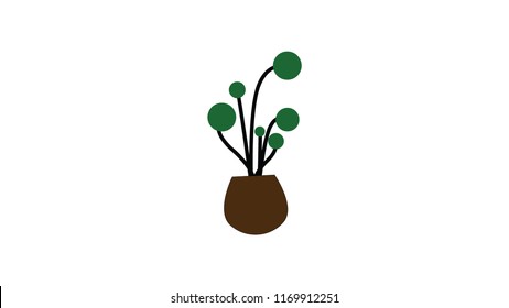 Vector icon eco green design Template