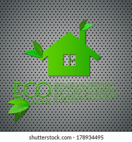 Vector Icon Eco House