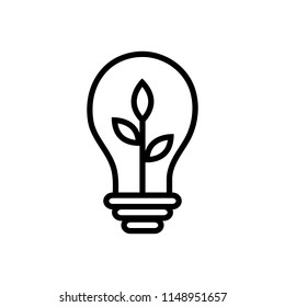 Vector icon for ecology