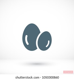 Vector icon eggs 10 EPS
