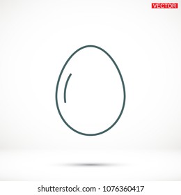 Vector icon eggs 10 EPS