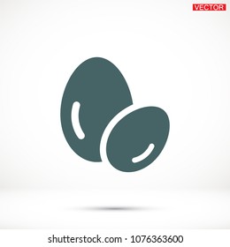 Vector icon eggs 10 EPS