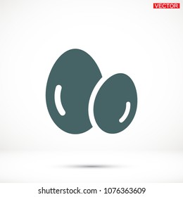 Vector icon eggs 10 EPS