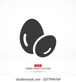 Vector icon eggs 10 EPS