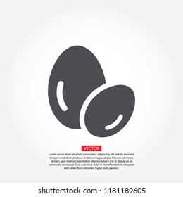 Vector icon eggs 10 EPS