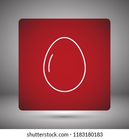 Vector icon eggs 10 EPS