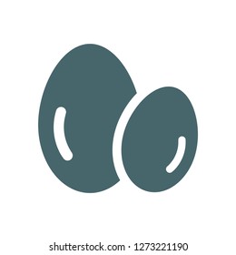Vector icon eggs 10 EPS