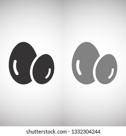 Vector icon eggs 10 EPS