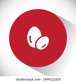 Vector icon eggs 10 EPS . Lorem Ipsum Illustration design