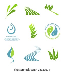 vector Icon elements set 2- environmental