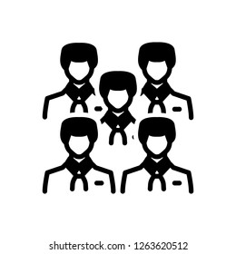 Vector icon for employees