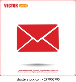 Vector icon Envelope - concept of email