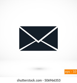 Vector icon Envelope, flat design best vector icon