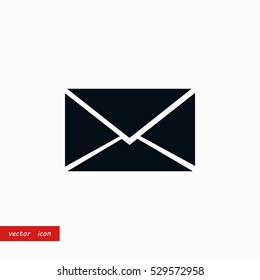 Vector icon Envelope, flat design best vector icon