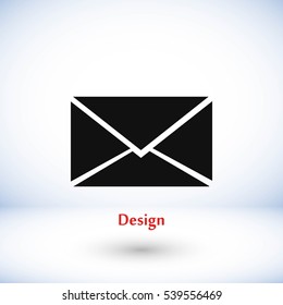 Vector icon Envelope, flat design best vector icon