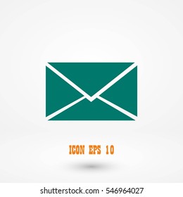 Vector icon Envelope, flat design best vector icon