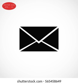 Vector icon Envelope, flat design best vector icon