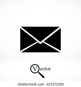 Vector icon Envelope, flat design best vector icon