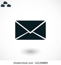 Vector icon Envelope, flat design best vector icon