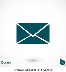 Vector icon Envelope, flat design best vector icon