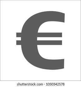 vector icon euro sign