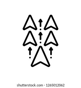 Vector icon for exceeded