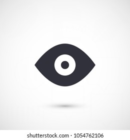 Vector icon eye 10 EPS