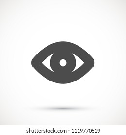 Vector icon eye 10 EPS