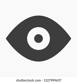 Vector icon eye 10 EPS