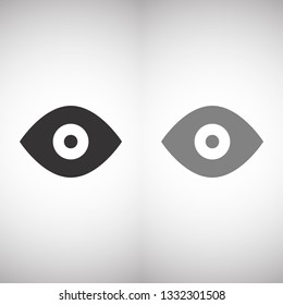 Vector icon eye 10 EPS