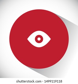 Vector icon eye 10 EPS . Lorem Ipsum Illustration design