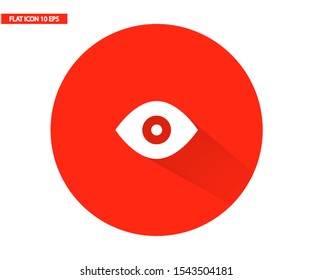 Vector icon eye 10 EPS . Lorem Ipsum Illustration design