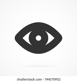 Vector icon eye 10 EPS