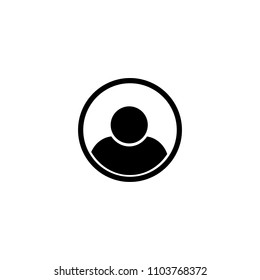 Vector icon of face