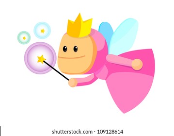 vector icon fairy