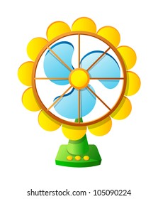 Vektorsymbol-Lüfter